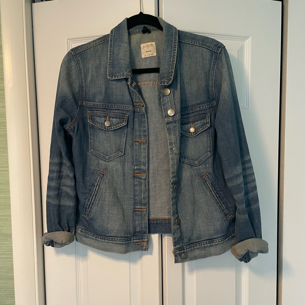 Jcrew Jean jacket - size medium